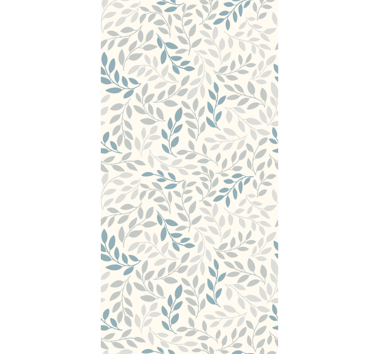 Lapų tapetas elegantiškas lapų išdėstymas - „Tenstickers“