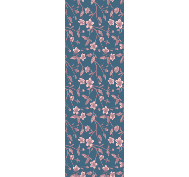 Rožinės šakos žiedai tapetai geles - „Tenstickers“