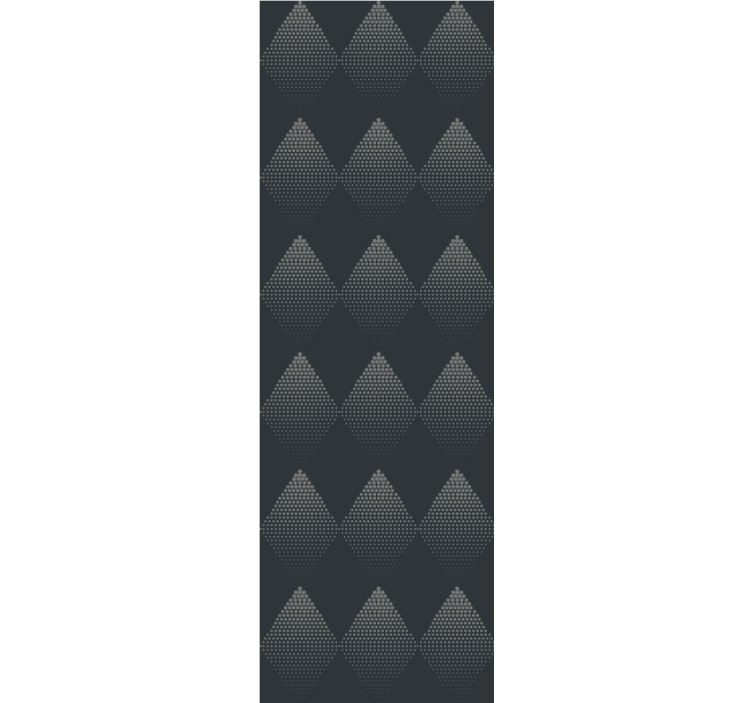 Elegantiškos deimantų formos trikampiai tapetas - „Tenstickers“