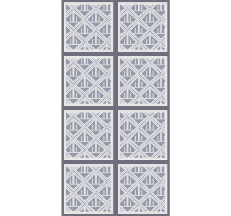 Geometrinis bloko išdėstymas tekstūruoti tapetas - „Tenstickers“