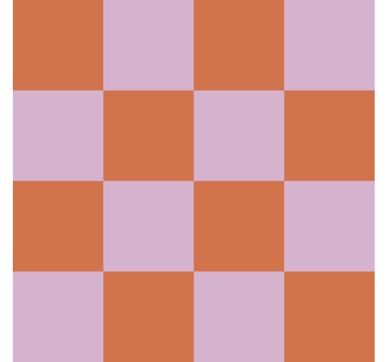 Oranžinių atspalvių motyvas Plytelės tapetas - „Tenstickers“