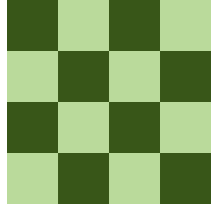 Tamsiai ir šviesiai žalios spalvos motyvas Plytelės tapetas - „Tenstickers“