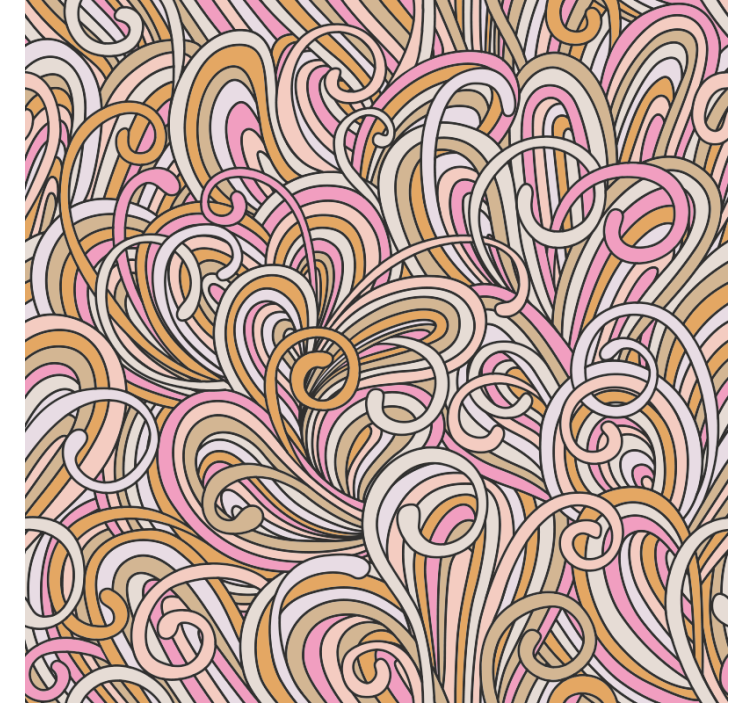 Tapetas miegamajam kallax abstraktus - „Tenstickers“