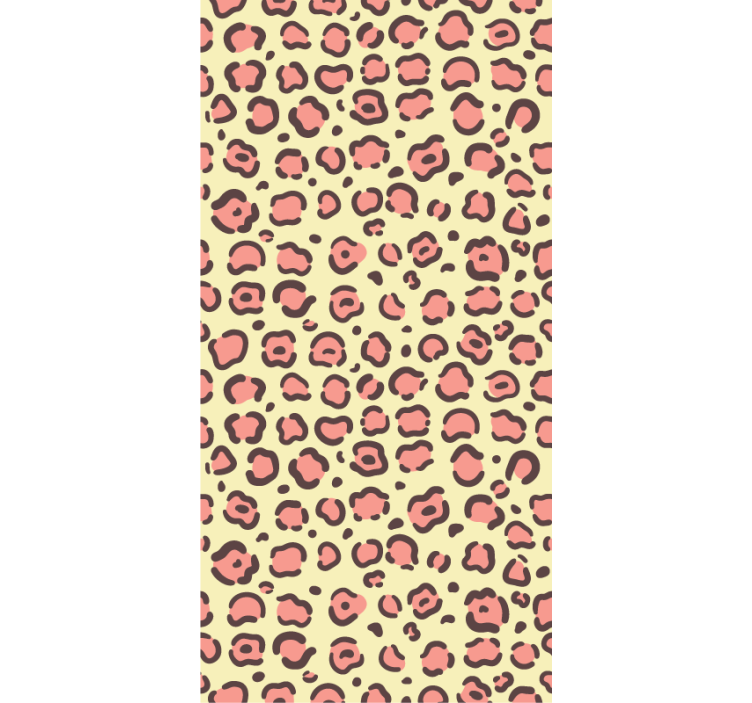 Tapetas miegamajam leopardo kailio tekstūra - „Tenstickers“