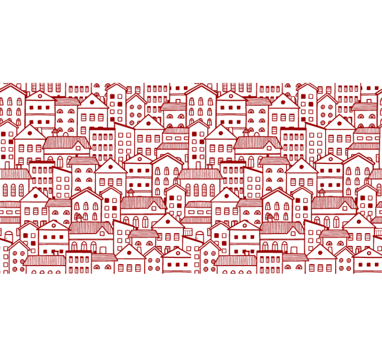 Tekstūruoti tapetas modernus miesto komiksų efektas - „Tenstickers“