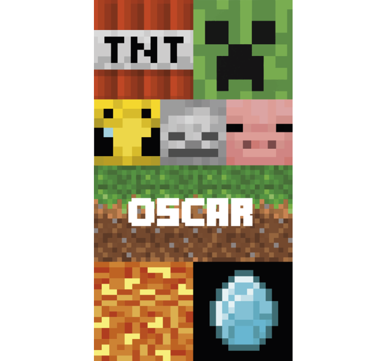 Tekstūruoti tapetas žaidimų geometrinis raštas - „Tenstickers“