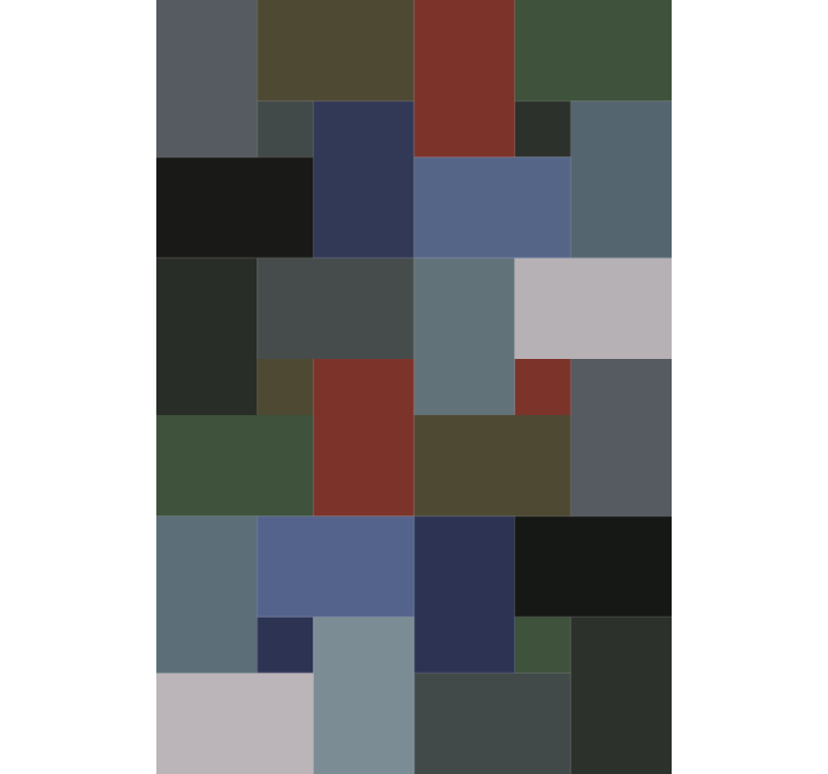 Ofiso tapetas vienos spalvos modernus plytelės - „Tenstickers“