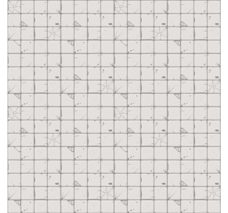 Plytelės tapetas šviesiai pilkų senovinių plytelių - „Tenstickers“