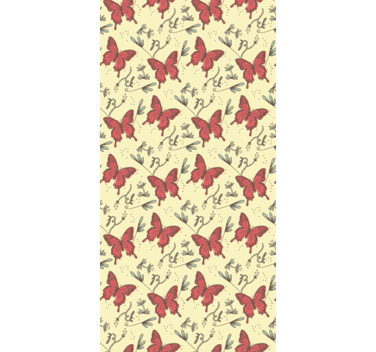 Drugelio tapetas senovinis - „Tenstickers“