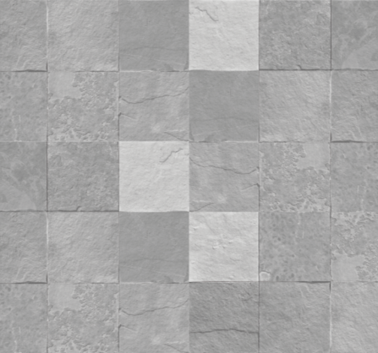 Tapetai voniai marmurinėmis plytelėmis - „Tenstickers“