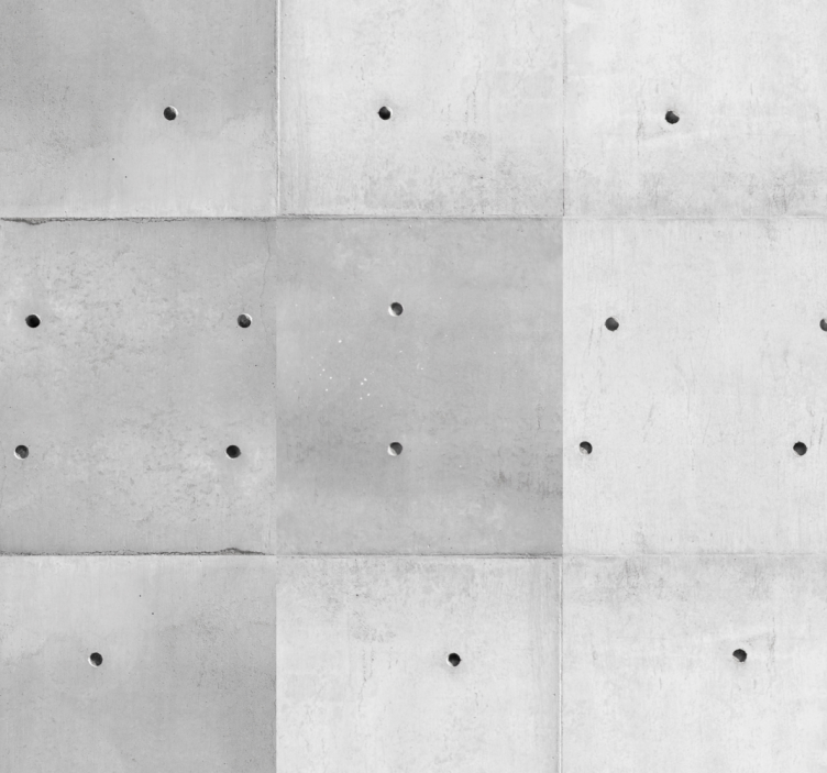 Betoninių pilkų tapetų žavesys - „Tenstickers“
