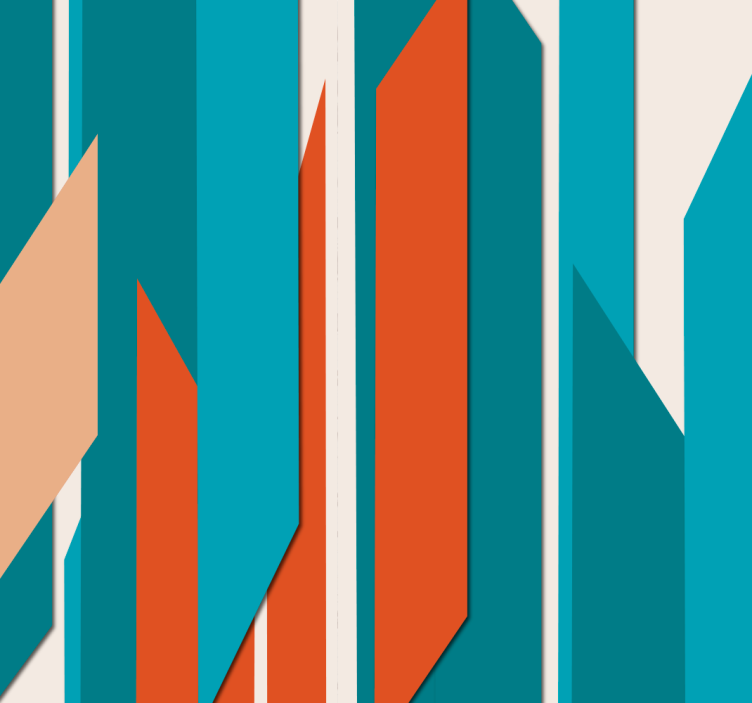 Aukso spalis abstraktus tapetai - „Tenstickers“