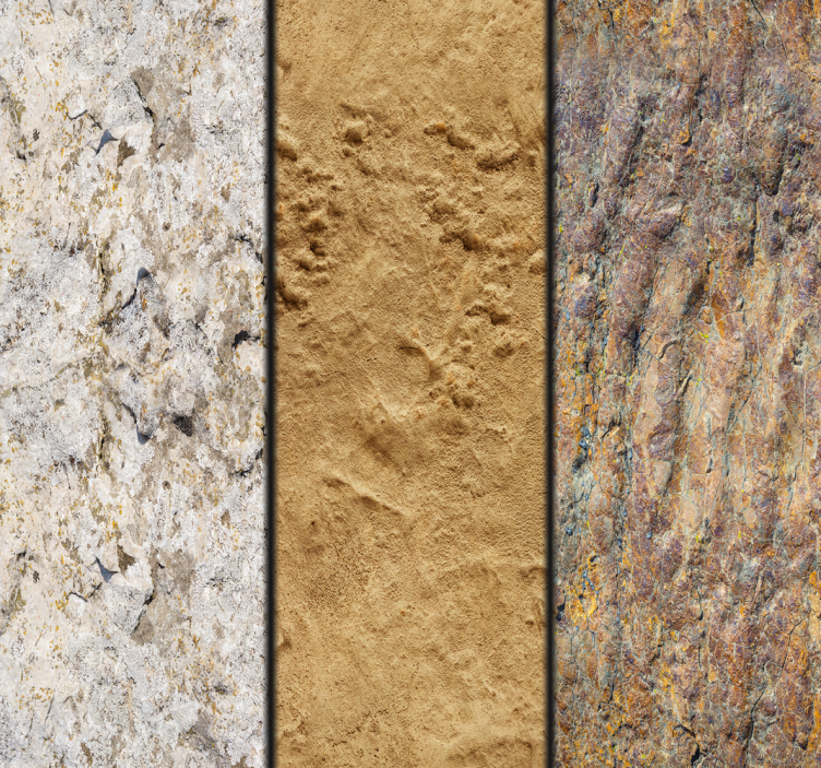 Akmens urvas modernūs tapetai - „Tenstickers“