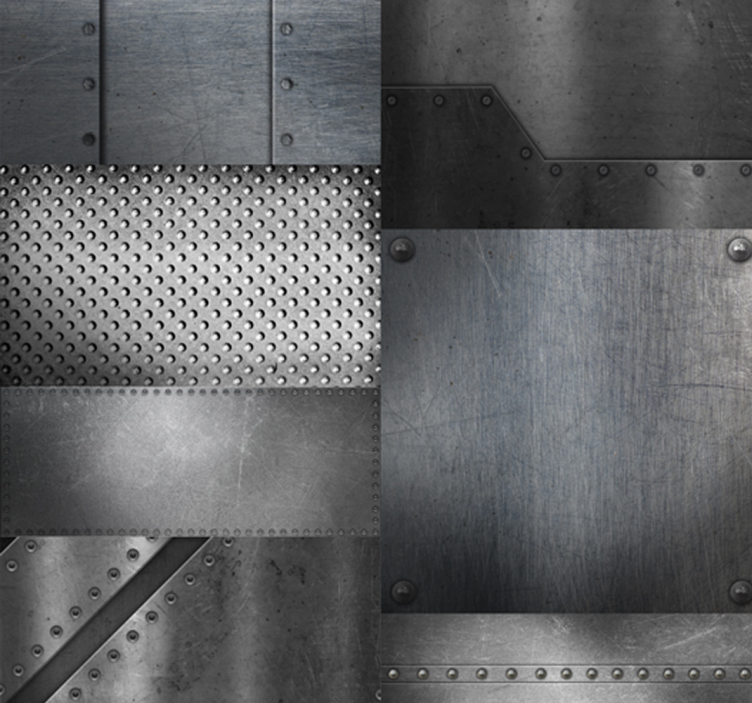 Modernūs tapetai - žalvarinė siena - „Tenstickers“