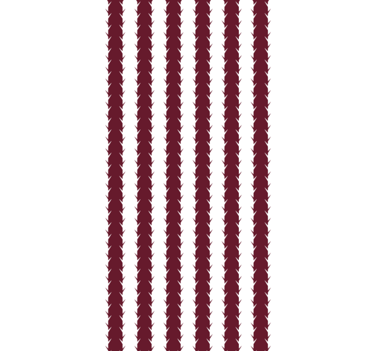 Geometrinis lapų raštas gyvenamojo kambario tapetas - „Tenstickers“