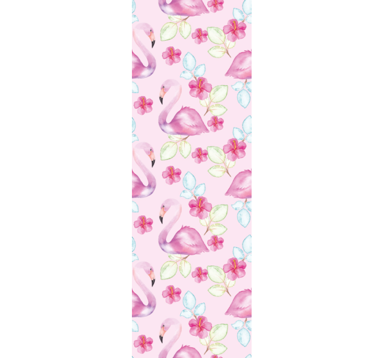 Liepsnos su gėlėmis gyvūnų tapetai - „Tenstickers“