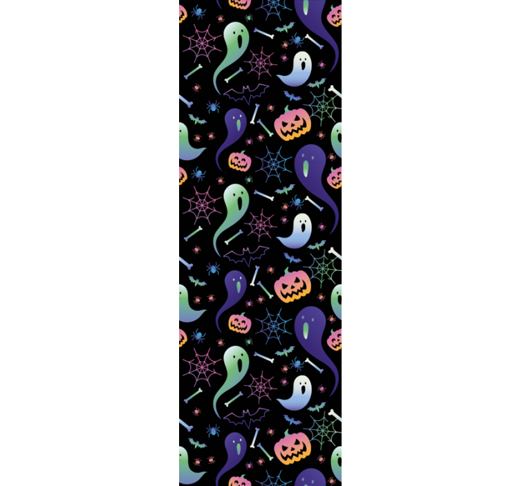 Vaiduokliai ir moliūgai halloween tapetai - „Tenstickers“