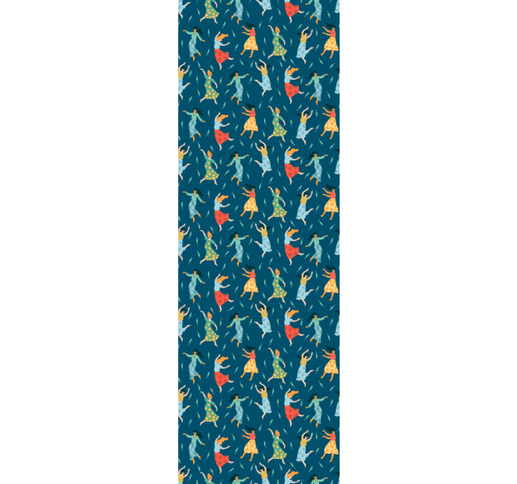 šokančių moterų modelis asmeninis tapetas - „Tenstickers“