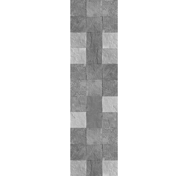 Geometrinis akmuo akmens efekto tapetas - „Tenstickers“