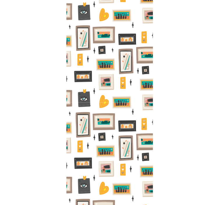 Retro biuro motyvai pramoniniai tapetai - „Tenstickers“