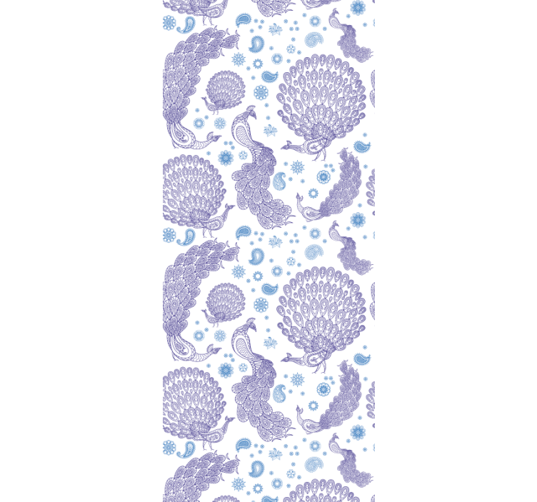 Povo plunksnos motyvas meno tapetas - „Tenstickers“