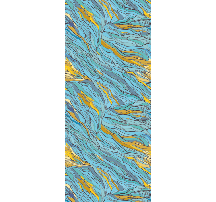 Abstraktus organinis srautas abstraktus tapetai - „Tenstickers“