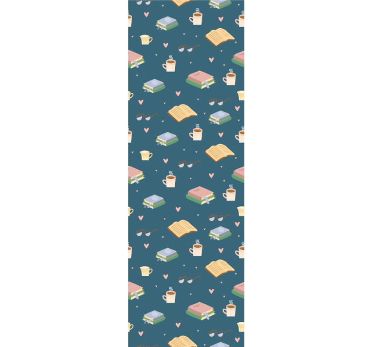 Jaukus skaitymo modelis biuro tapetas - „Tenstickers“