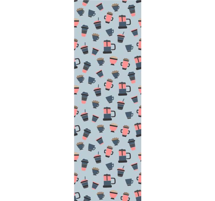 Kavos išsinešimui modelio virtuvės tapetai - „Tenstickers“