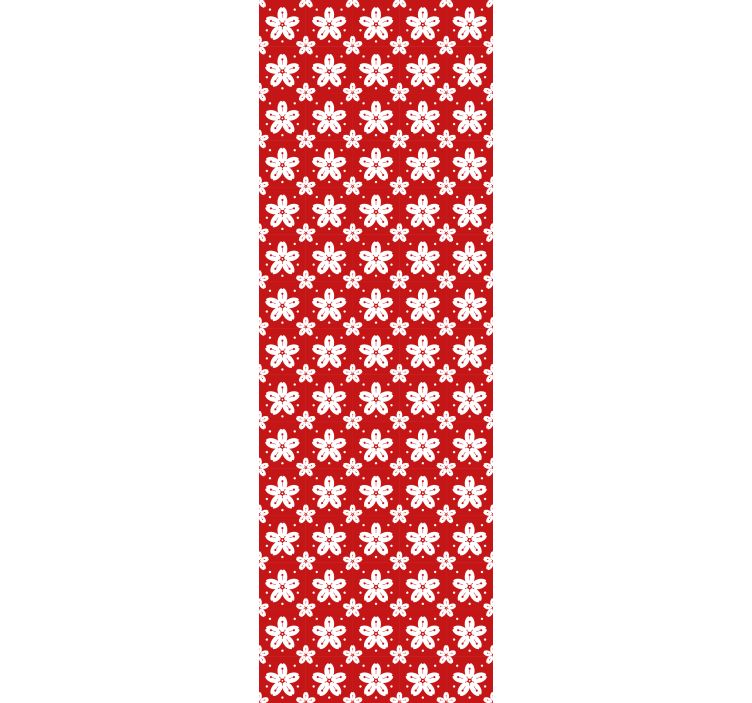 Gėlių motyvų ansamblis gėlių rašto tapetas - „Tenstickers“