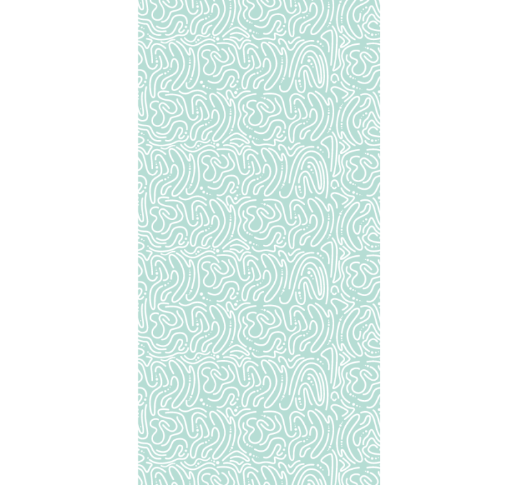 žalias labirintas abstraktus tapetai - „Tenstickers“