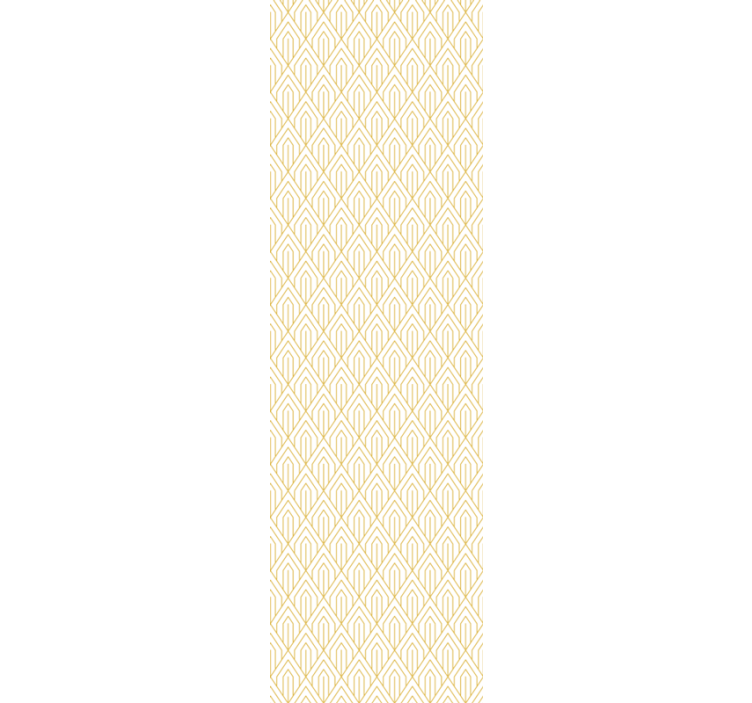 Šiuolaikinės geltonos deimanto formos rašto tapetai - „Tenstickers“