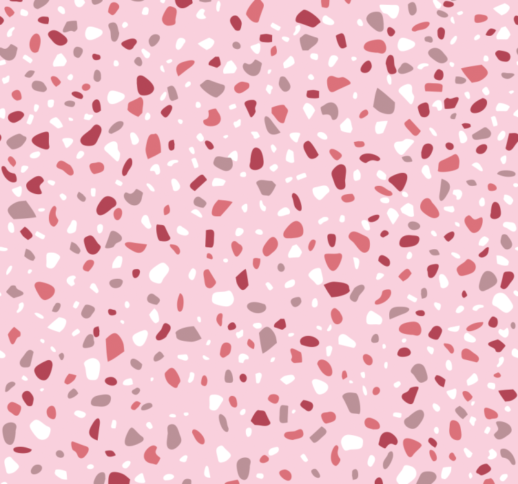 Teraco tekstūra taškų tapetai - „Tenstickers“