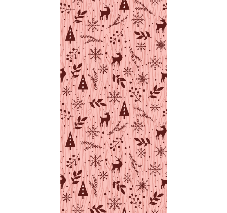 šiaurės elnių miško scena gyvūnų tapetai - „Tenstickers“