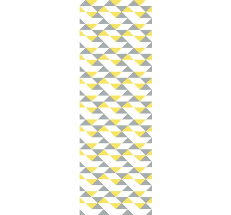 Geometrinis trikampis geometrinis raštų tapetas - „Tenstickers“
