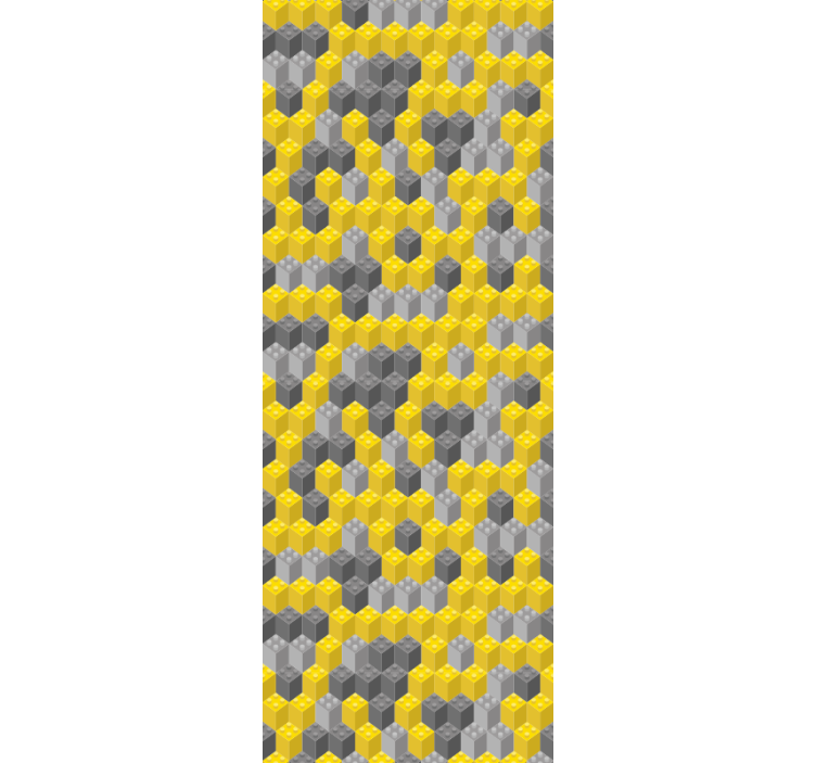 Geometrinis koris geometrinis raštų tapetas - „Tenstickers“