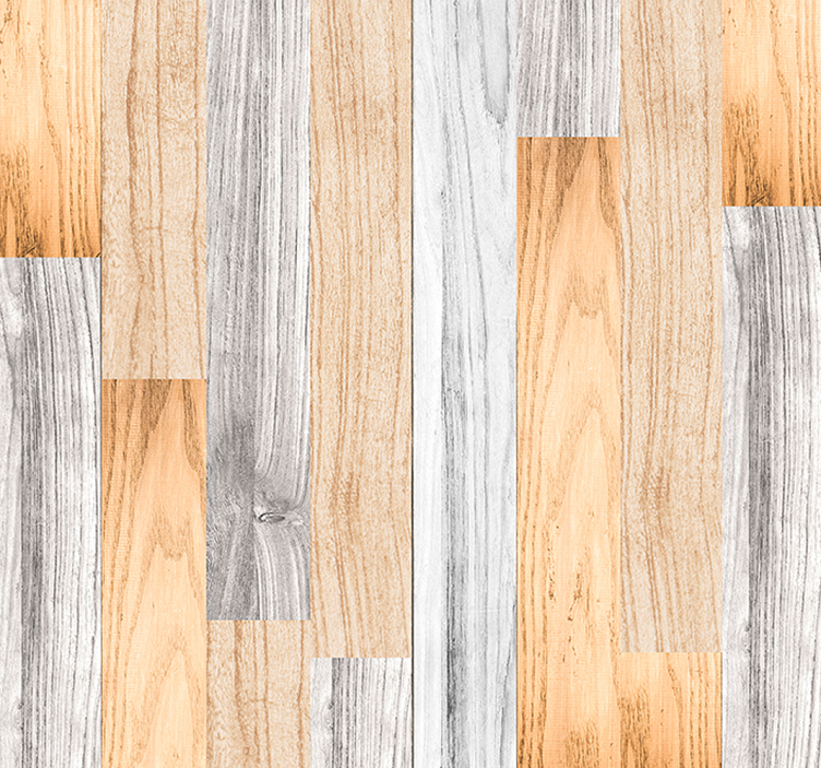 Rustic Planked Wood Effect tapetai medzio imitacija - „Tenstickers“