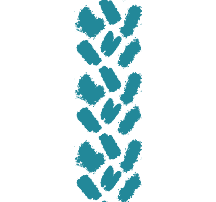 Tekstūruoti teptuko potėpiai abstraktus tapetai - „Tenstickers“