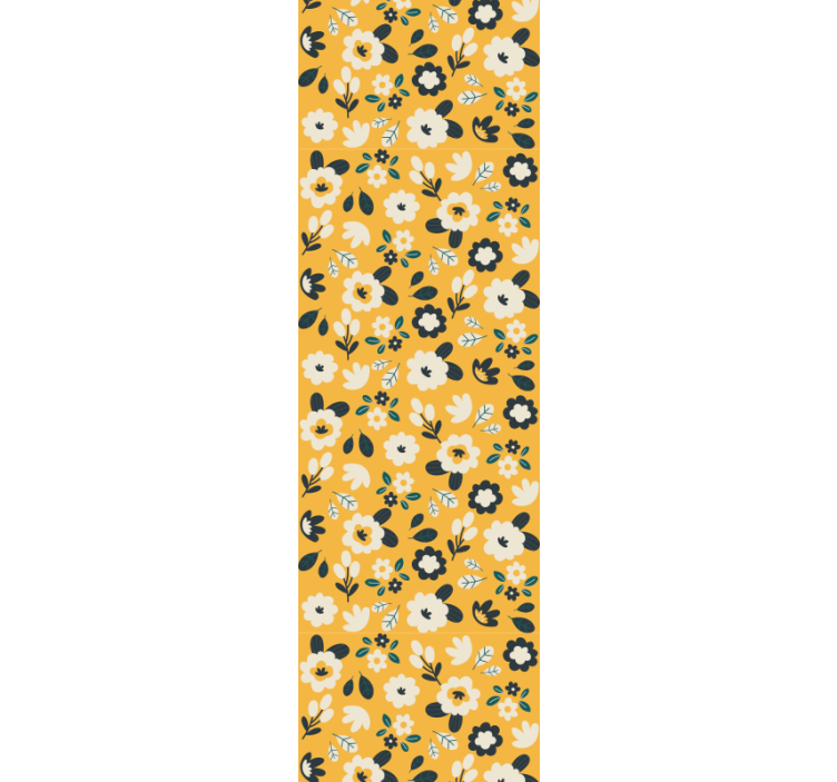 Gėlių miegamojo bruožas tapetai geles - „Tenstickers“