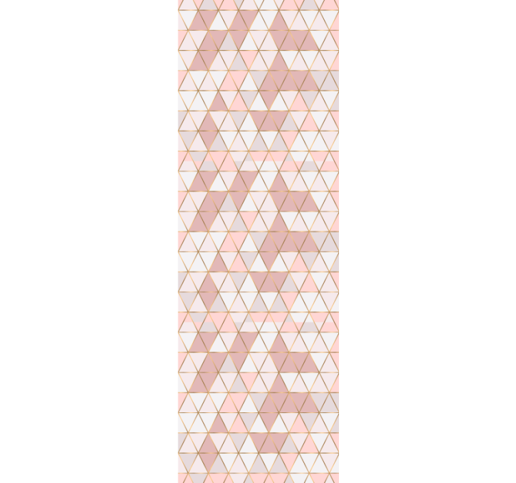 Geometrinis trikampis trikampiai tapetas - „Tenstickers“