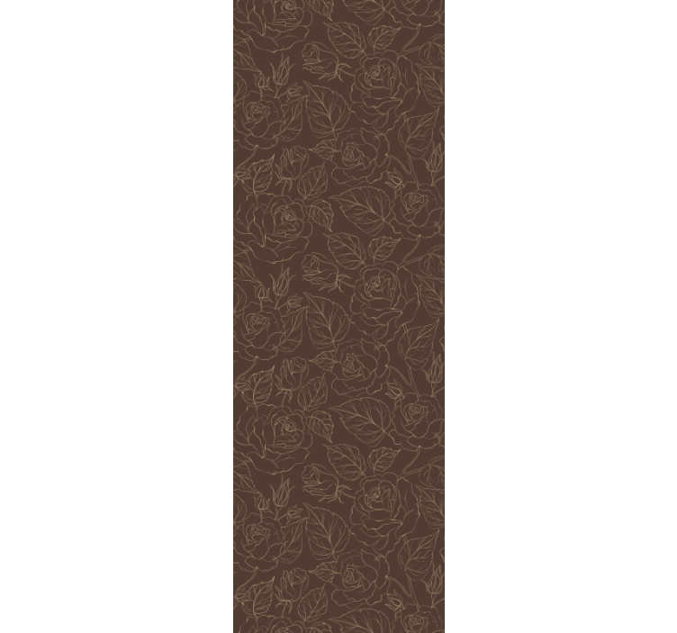 Rožės ant žemės tonas modernūs tapetai - „Tenstickers“