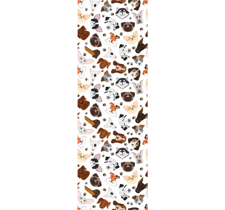 šunų kolekcija šunų tapetas - „Tenstickers“