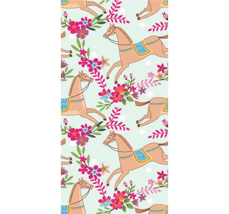 žirgų žiedai gyvūnų tapetai - „Tenstickers“