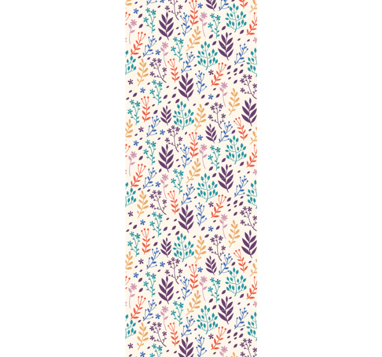 Rudens lapų raštai lapų tapetas - „Tenstickers“