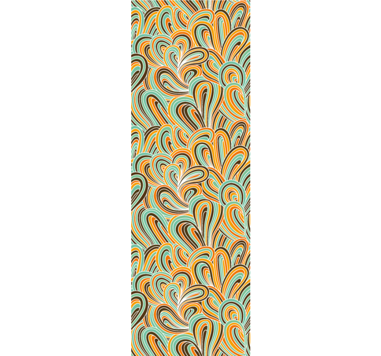 Besisukantis motyvas abstraktus tapetai - „Tenstickers“