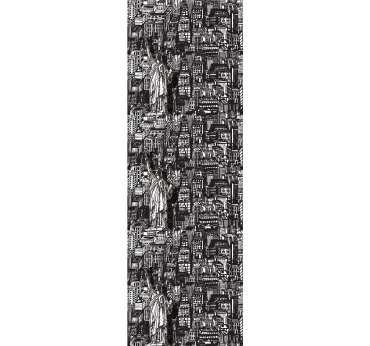 Statulos miesto koliažas miesto tapetai - „Tenstickers“