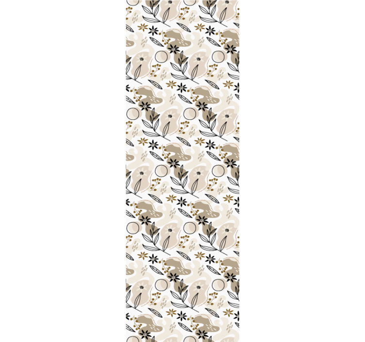 Botaninės faunos modelis gyvūnų tapetai - „Tenstickers“