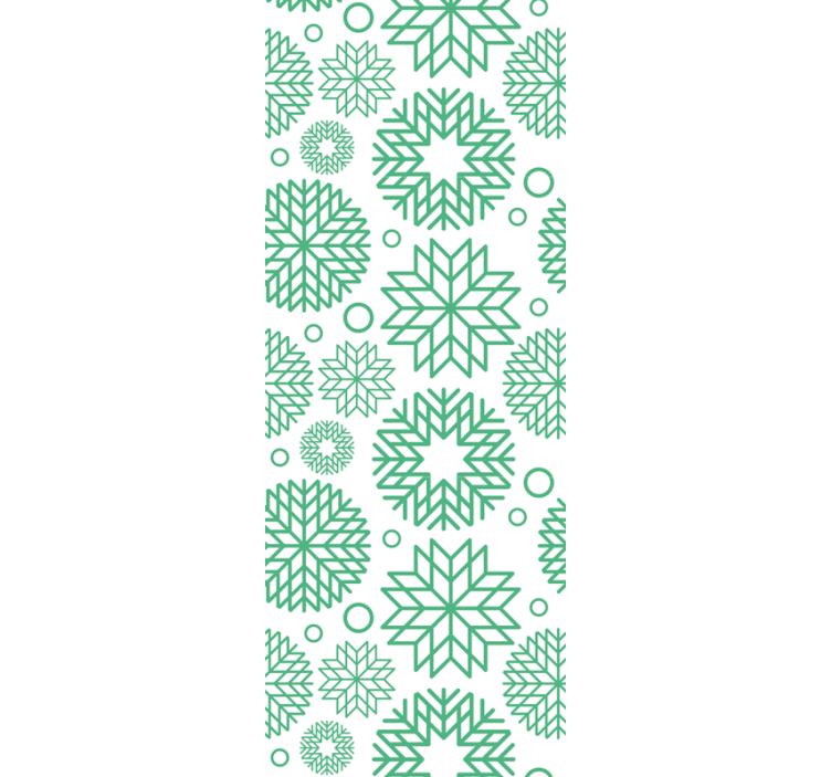 Geometriniai žiedai geometrinis raštų tapetas - „Tenstickers“