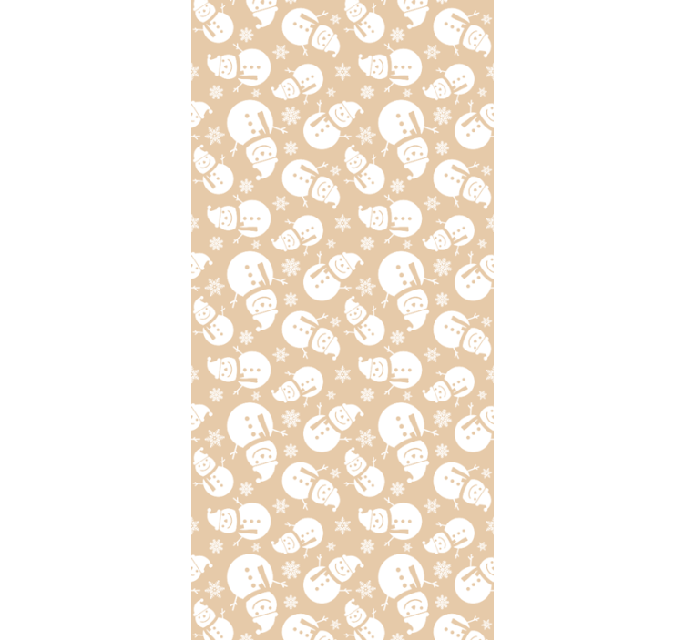 Sniego raštas gamtos sienos tapetas - „Tenstickers“