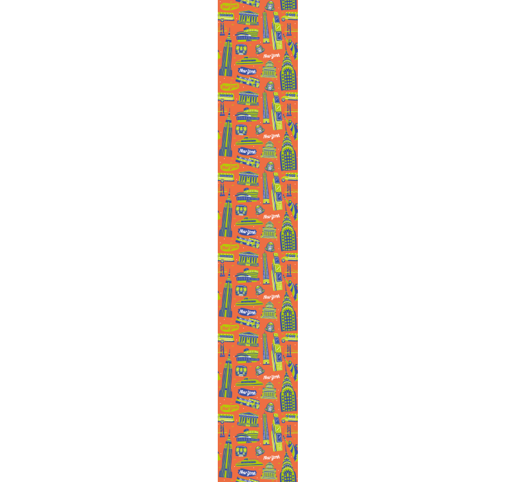 Miesto orientyrai niujorko tapetas - „Tenstickers“