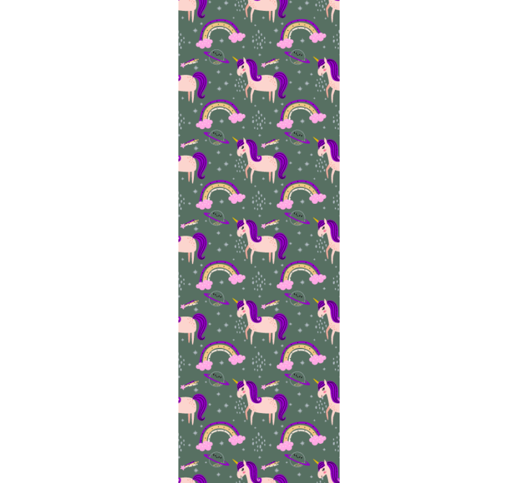 Mitinės būtybės ir spalvingos arkos gyvūnų tapetai - „Tenstickers“